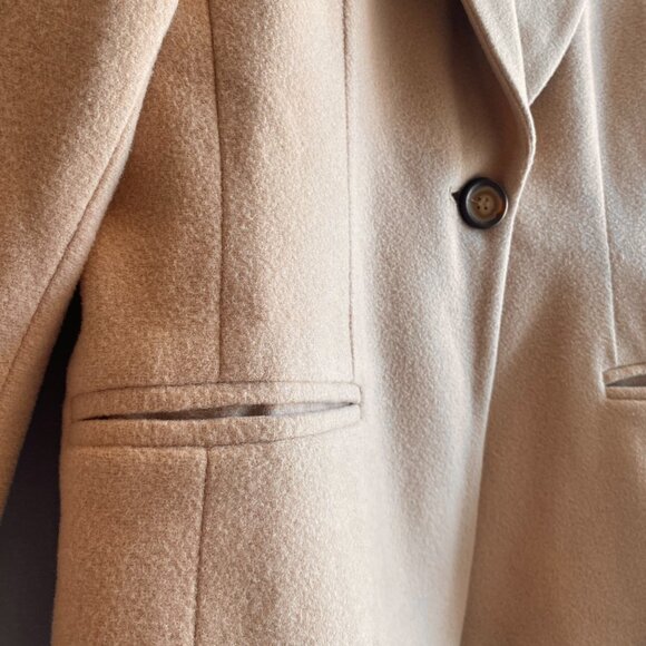 Vintage Harve Benard Wool-Blend Blazer - Warm Neutral - Picture 5 of 6